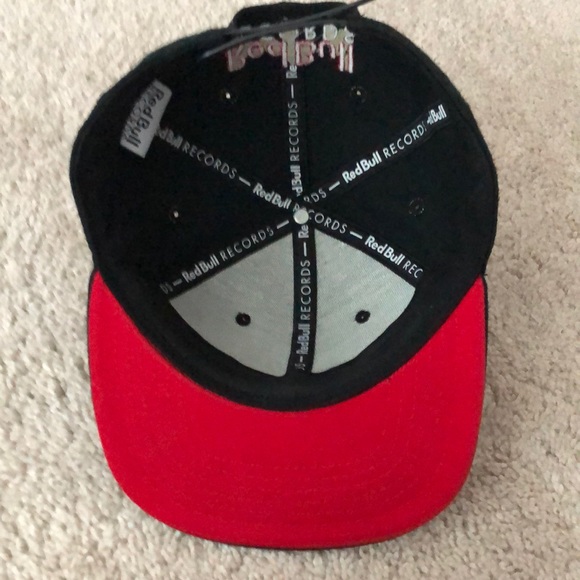 Rare Redbull Records Flat Bill Hat - Picture 5 of 5